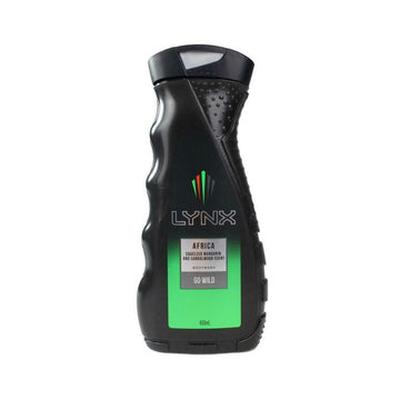 Lynx Africa Body Wash - Squeezed Mandarin and Sandalwood Scent - 400ml